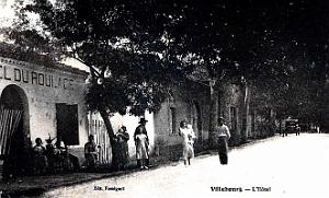 2376- Villebourg - Tenes - Hotel du Roulage - 1937